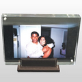 Magnetic Leather Based Thick Entrapment (Holds 4"x6" Photo)